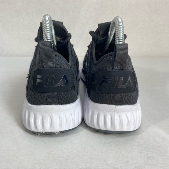 Fila Memory Foam Realm Speed Black Running Shoes Sneakers; Women’s Sz 7 Like NEW - Picture 10 of 14